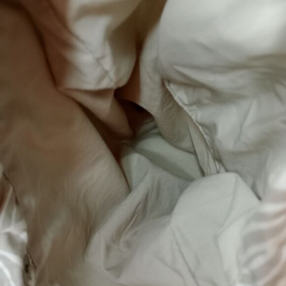 Aeropostale Floral Canvas Crossbody Bag Purse Neutral Cotton Fabric Lined Handbg - Picture 7 of 8